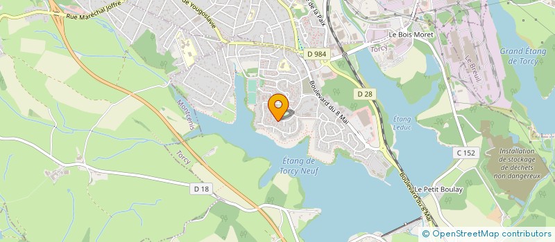 localisation de l'entreprise 890 201 262   TORCY