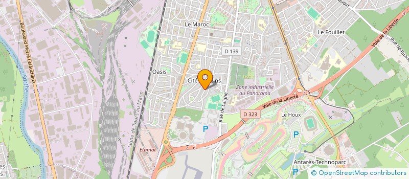 localisation de l'entreprise 890 211 006   LE MANS