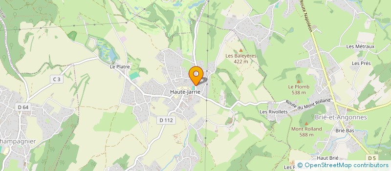 localisation de l'entreprise 890 214 919  à JARRIE