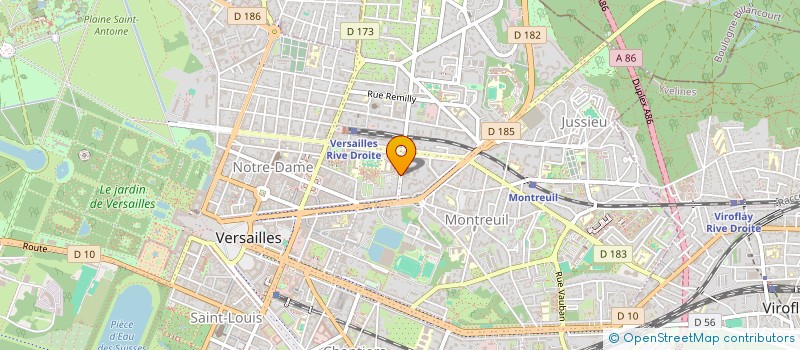 localisation de l'entreprise 890 226 715  à VERSAILLES