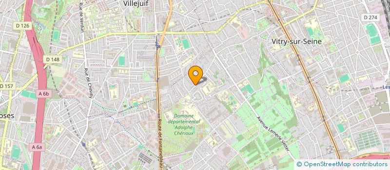 localisation de l'entreprise 890 227 606 à VITRY-SUR-SEINE