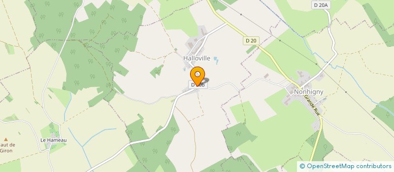 localisation de l'entreprise 890 231 673   HALLOVILLE