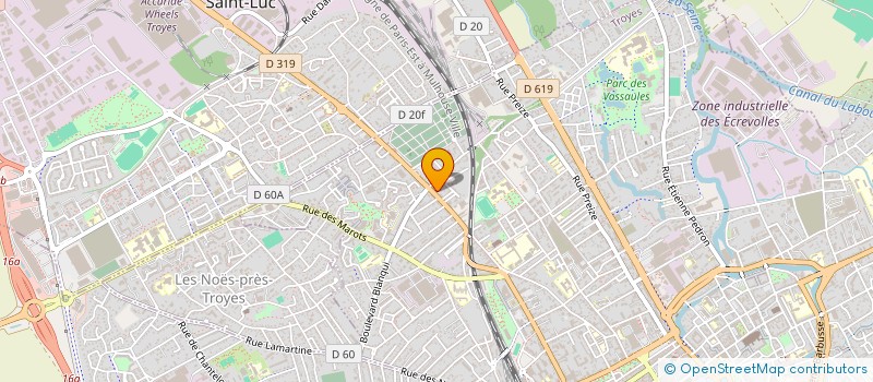 localisation de l'entreprise 890 253 479 à TROYES