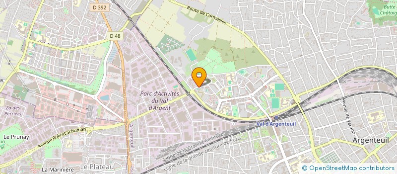 localisation de l'entreprise 890 254 469   ARGENTEUIL