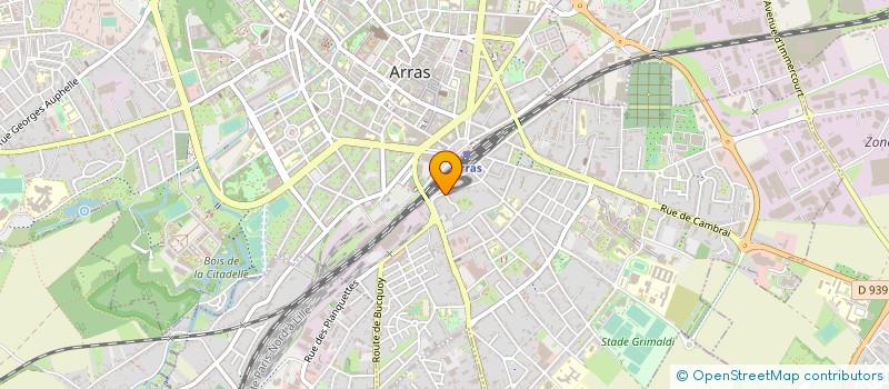 localisation de l'entreprise 890 255 185  à ARRAS
