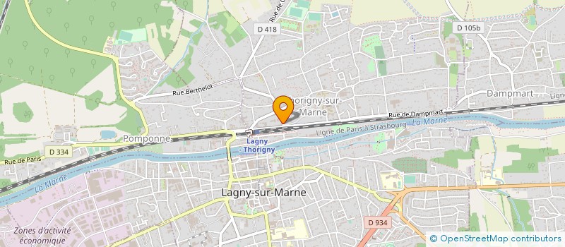 localisation de l'entreprise 890 256 332 à SAINTE-MARIE