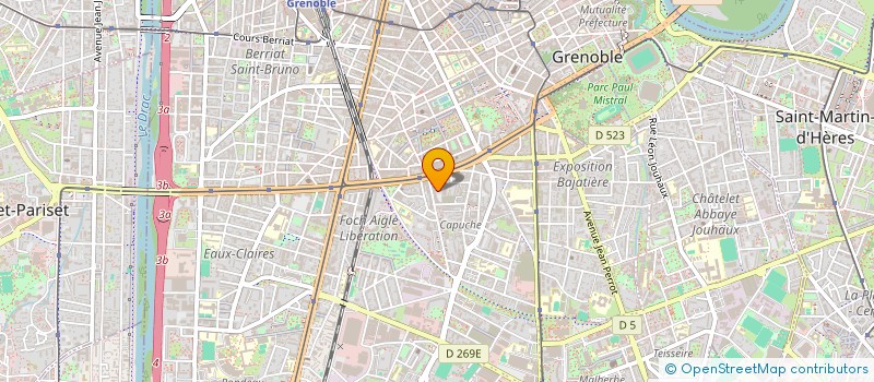 localisation de l'entreprise 890 271 653   GRENOBLE