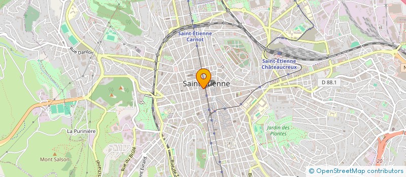 localisation de l'entreprise 890 272 933   SAINT-ETIENNE