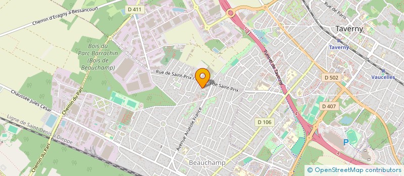 localisation de l'entreprise 890 273 824   BEAUCHAMP