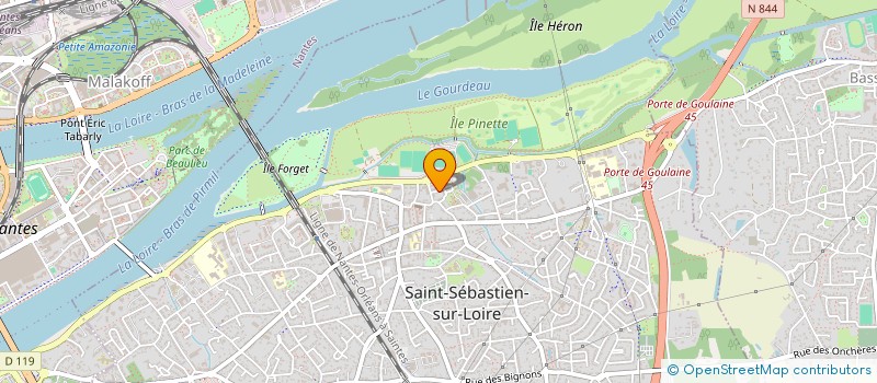 localisation de l'entreprise 890 288 004   SAINT-SEBASTIEN-SUR-LOIRE