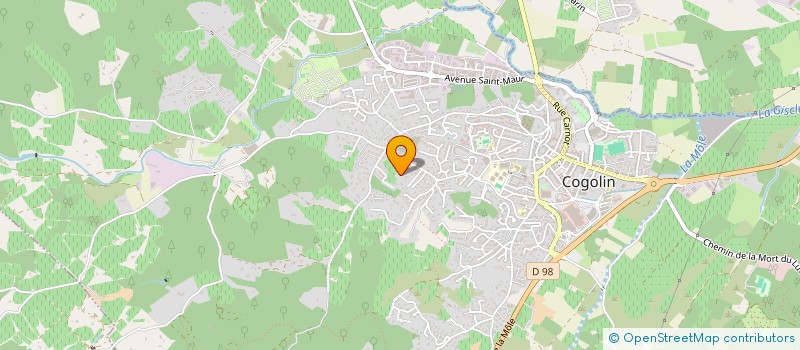 localisation de l'entreprise 890 310 014 à COGOLIN