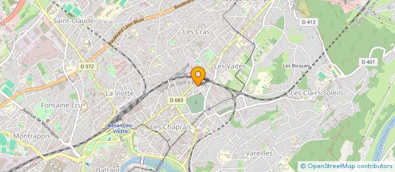 localisation de l'entreprise 890 314 552   BESANCON