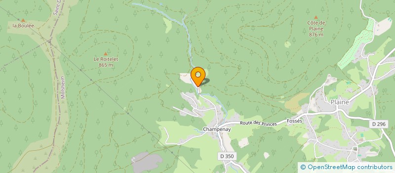 localisation de l'entreprise 890 354 558   PLAINE