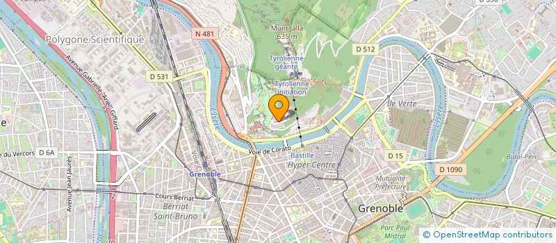 localisation de l'entreprise 890 361 405   GRENOBLE