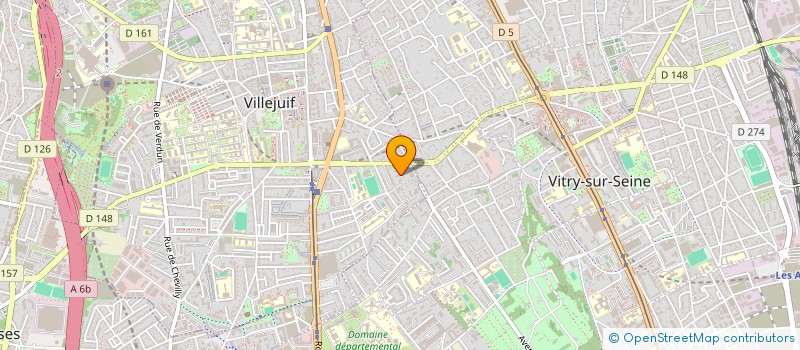 localisation de l'entreprise 890 363 682   VILLEJUIF