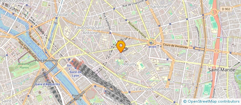 localisation de l'entreprise 890 369 713   PARIS