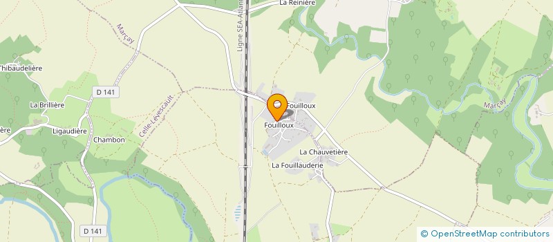 localisation de l'entreprise 890 374 291   MARIGNY-CHEMEREAU