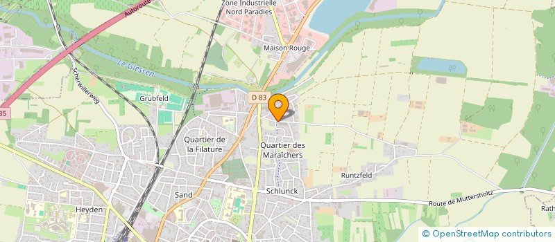 localisation de l'entreprise 890 374 762   COLMAR