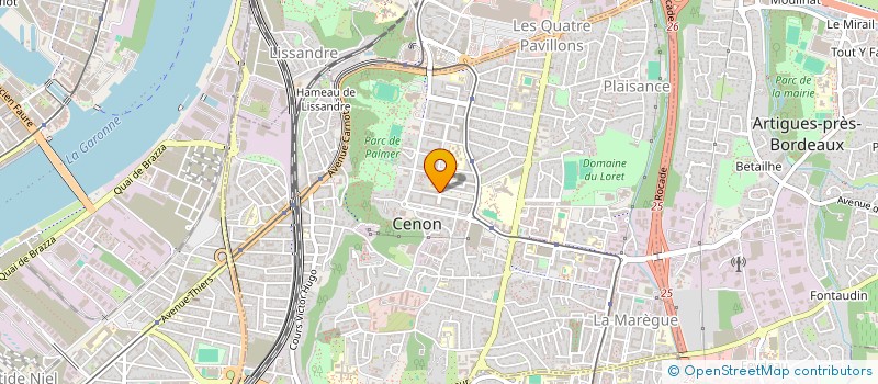 localisation de l'entreprise 890 374 887   BASSENS