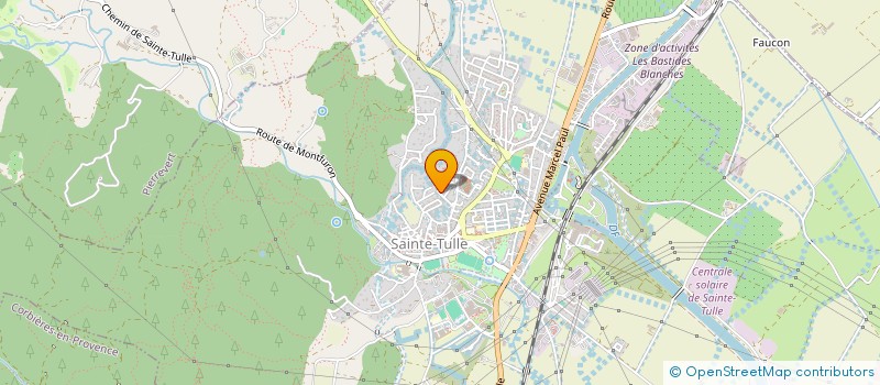 localisation de l'entreprise 890 381 981   SAINTE-TULLE