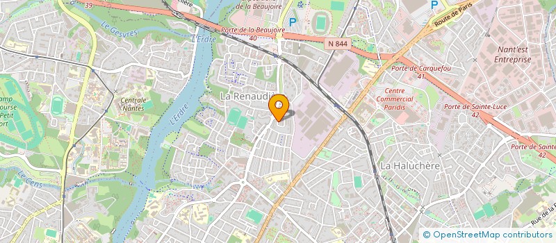 localisation de l'entreprise 890 392 830 à NANTES