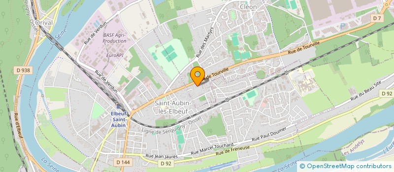 localisation de l'entreprise 890 393 465   SAINT-AUBIN-LES-ELBEUF