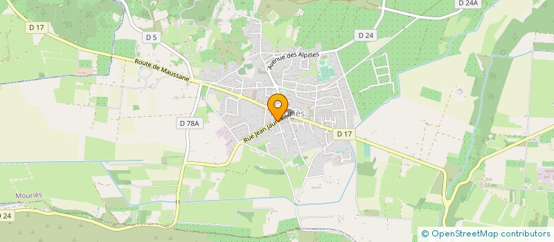 localisation de l'entreprise 890 395 346   MOURIES