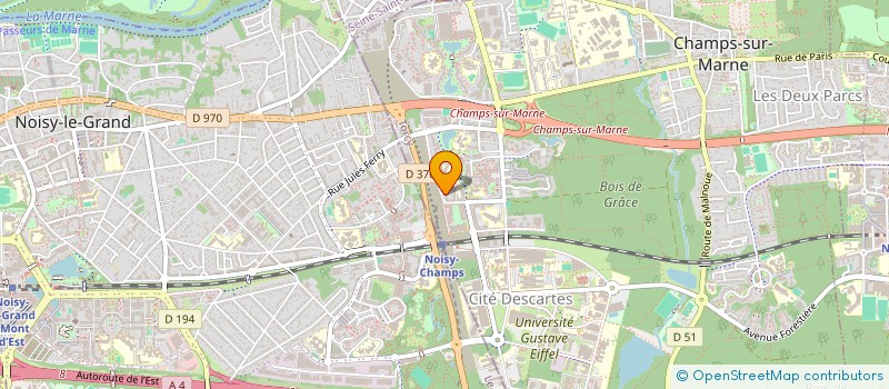 localisation de l'entreprise 890 411 812   CHAMPS-SUR-MARNE