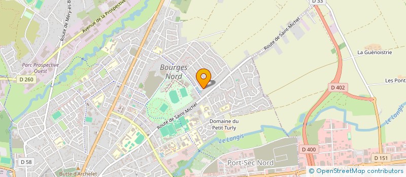 localisation de l'entreprise 890 430 135   BOURGES