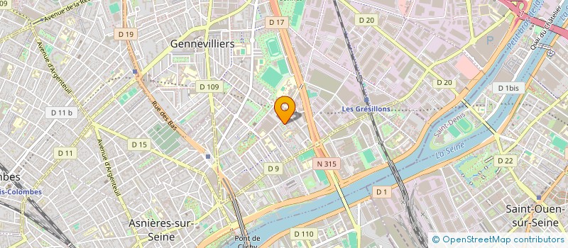 localisation de l'entreprise 890 438 542 à GENNEVILLIERS