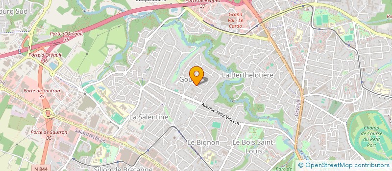 localisation de l'entreprise 890 441 892   ORVAULT