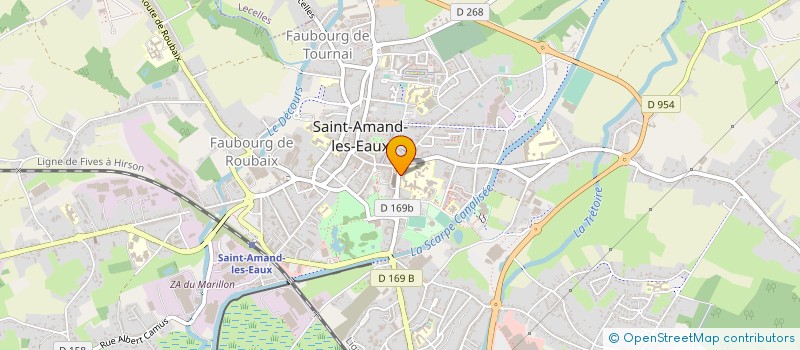 localisation de l'entreprise 890 466 865   ST AMAND-LES-EAUX