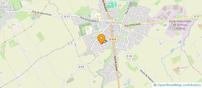 localisation de l'entreprise 890 467 574   HERZEELE