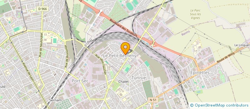 localisation de l'entreprise 890 469 414   WITRY-LES-REIMS