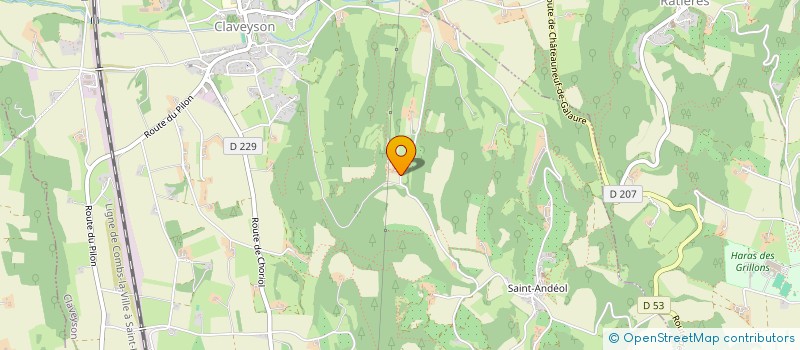 localisation de l'entreprise 890 479 983   SAINT-UZE