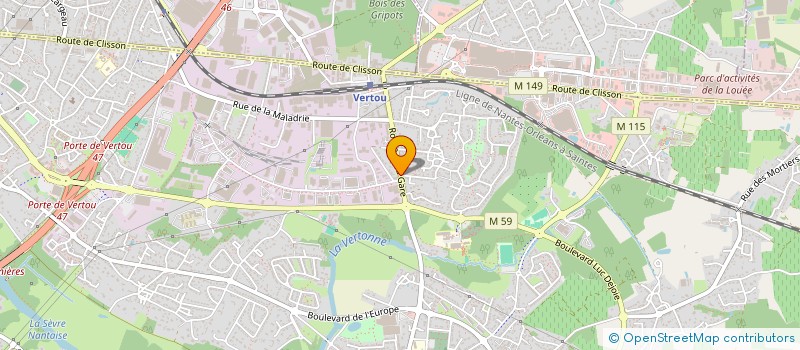 localisation de l'entreprise 890 484 033   CARQUEFOU