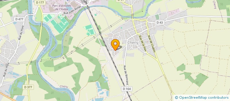 localisation de l'entreprise 890 486 210   CLAMECY
