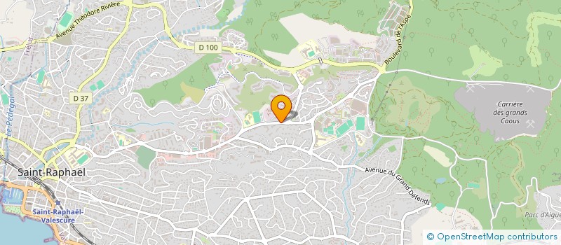 localisation de l'entreprise 890 494 073   SAINT-RAPHAEL