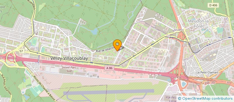 localisation de l'entreprise 890 496 540   VELIZY-VILLACOUBLAY