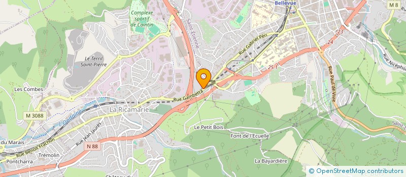 localisation de l'entreprise 890 499 387   VENISSIEUX