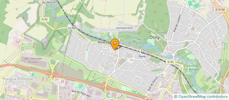 localisation de l'entreprise 890 506 215   OSNY