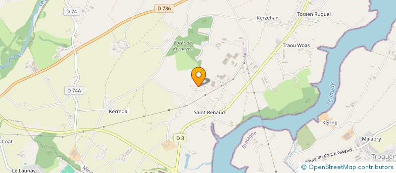 localisation de l'entreprise 890 515 711   LA ROCHE-JAUDY