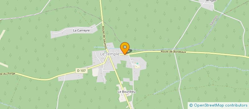 localisation de l'entreprise 890 517 543   LE TEMPLE