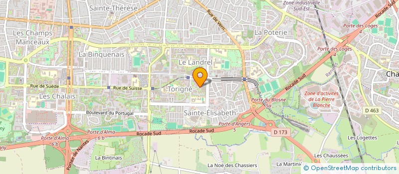 localisation de l'entreprise 890 535 123   RENNES