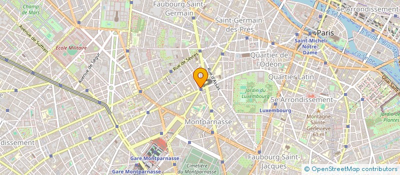 localisation de l'entreprise 890 536 550   PARIS