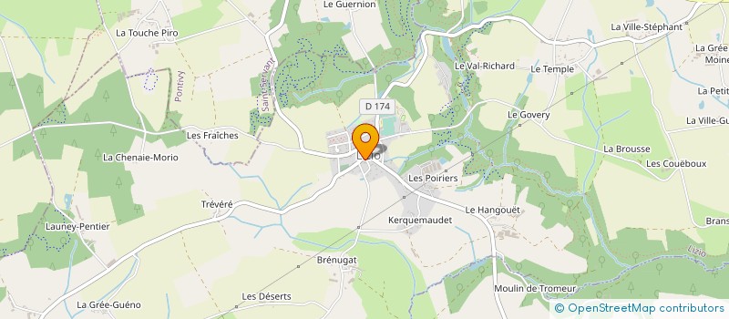 localisation de l'entreprise 890 547 466   LA CHAPELLE-NEUVE
