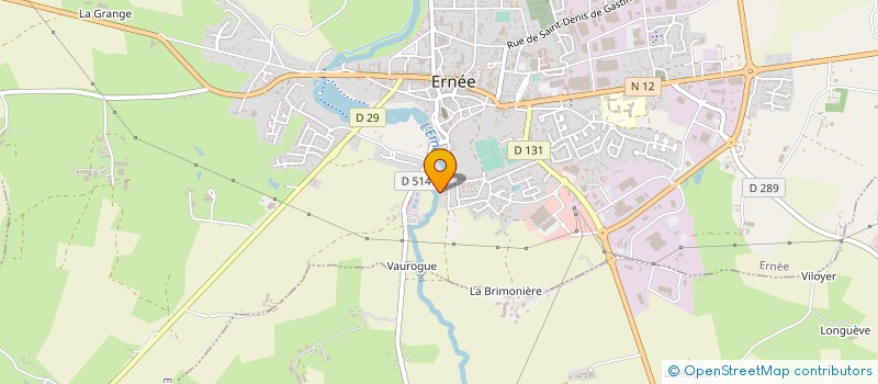 localisation de l'entreprise 890 552 516   ERNEE