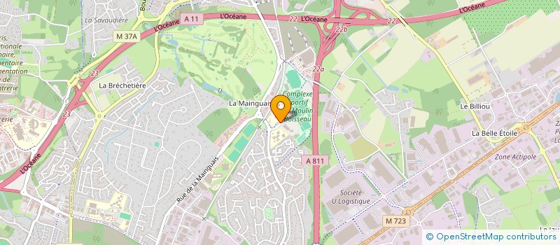 localisation de l'entreprise 890 560 428   CARQUEFOU