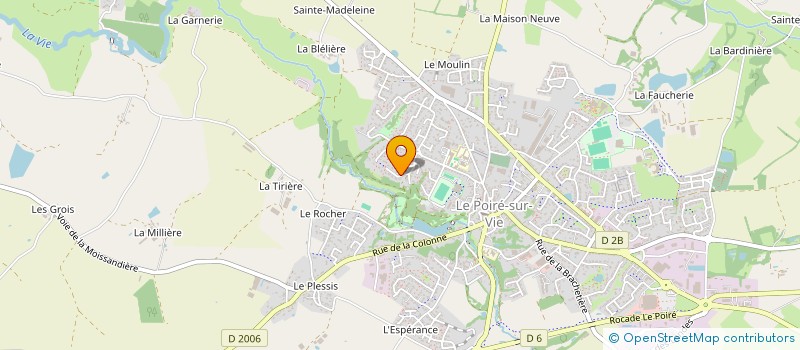 localisation de l'entreprise 890 569 957   LE POIRE-SUR-VIE