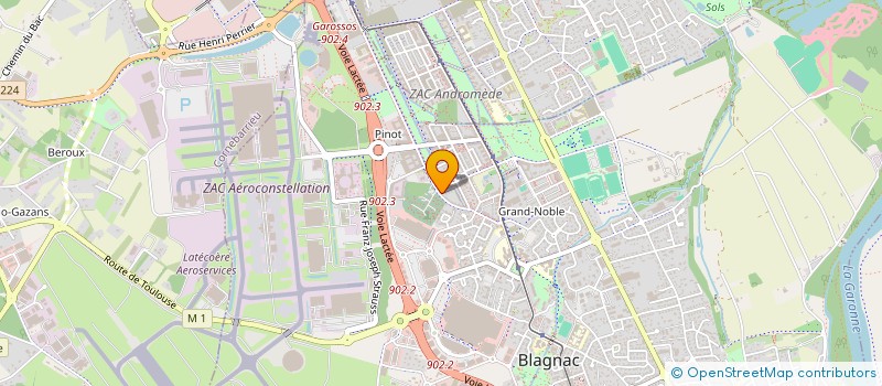 localisation de l'entreprise 890 572 001   BENESSE-MAREMNE